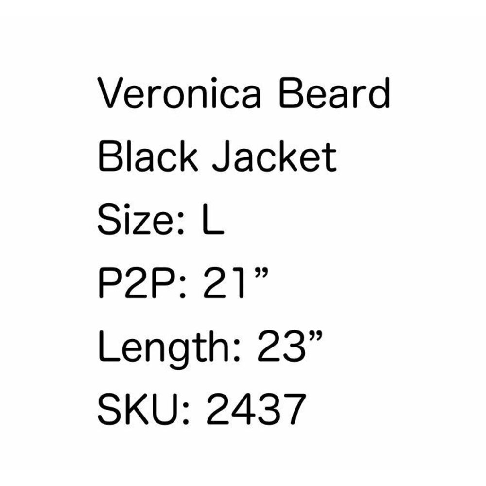 Veronica Beard Kensington Knit Jacket- size L - Picture 8 of 8